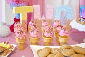 2nd Birthday Birthday Ideas For 2 Year Old Daughter Eiscreme Geburtstagsfeier Ideen Donut Birthday Parties 2nd Birthday Party For Girl Sprinkles Birthday Party