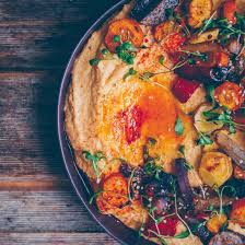 Kurbis Hummus Mit Gerostetem Gemuse Freistyle Rezept Kurbis Hummus Neue Rezepte Gemuse Rezepte Vegetarisch