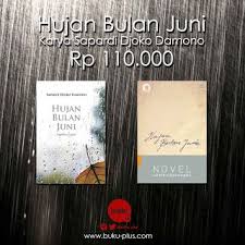 Kompas/johnny tg penyair sapardi djoko damono dengan penuh perasaan. Buku Plus Com Paket Buku Hujan Bulan Juni Karya Sapardi Djoko Damono Hujan Buku Bulan