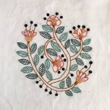 Olga S Garden Pdf Pattern With Video Embroidery Kits Embroidery Designs Embroidery Patterns