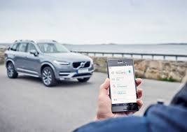 Moving toward a cashless society. Volvo On Call App In An Android Phone Volvo Cars Global Media Newsroom