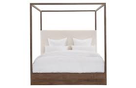 Shop for king bedspreads at bed bath & beyond. Community Eastern Canopy Bed Ivory Natural Linen One Kings Lane
