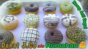 20 resep cara membuat donat gampang dan sederhana dijamin enak dan empuk lifestyle fimela com / cita rasa nasi goreng tanah air tentunya nggak kalah lezat dari masakan luar negeri. Resep Donat Jco Donat Jco Resep Topping Donat Jco Youtube