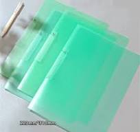 New Color Transparent Folder Side Opening Buckle A4 ...