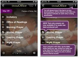 Where can i recite the divine office for free online? this has come up again in recent weeks. Participate In The Liturgy Of The Hours From The Roman Catholic Church Churchmag