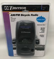 New Emerson Head Light Fm Am Bike Radio Emerson Transistor Radio Vintage Radio Headlights