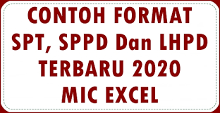 Oya, apabila anda menemui ada soal atau kunci. Contoh Format Spt Dan Sppd Desa Terbaru 2020 Mic Excel Cara Arrian
