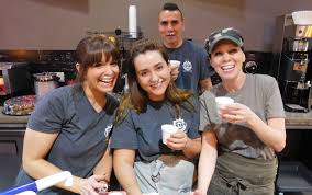 The village coffee shop is, as one yelp reviewer said, a killer greasy spoon in, of all places, the mecca of healthy organic eating! the boulder diner is famous for its fluffy pancakes and large portions. Rail Coffee Shop Staff The Shoppers Weekly
