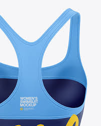 Download Women S Swimsuit Mockup In Apparel Mockups On Yellow Images Object Mockups