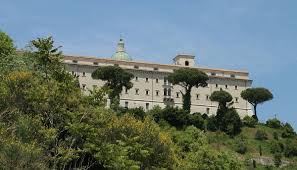 Cassino is located in rome city, italy at the 41.4858, 13.8284 coordinates. File Cassino Abbazia Di Montecassino Exterior 008 Jpg Wikimedia Commons