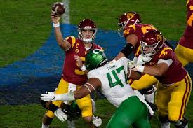 Live college football scores and postgame recaps. Usc Oregon Final Score 31 24 Trojans Fall Short In Pac 12 Title Game Conquest Chronicles