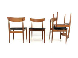 I love the wood color and look of the table. G Plan Chairs New Seats 1960 S Mid Century Modern Danish Style K Larsen Influenced Solid Teak Dining Chairs New Upholstery Furniture Home Living Kromasol Com