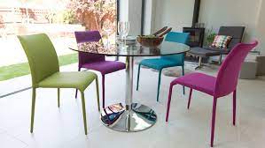 Handcrafted by indigenous master craftsmen, this dining chair highlights the uncompromising quality of their artistry complete your outdoor dining room with the modern allure of our and reclaimed teak armchair. Riva Stackable Fabric Dining Chairs Contemporary Dining Room Surrey By Danetti Houzz