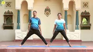 Then shift your weight onto your left leg. Partner Yoga Poses For Beginners Youtube