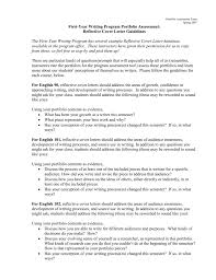 Dec 08, 2014 · cover letter. Portfolio Assessment Team