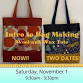 Intro to Bag Making – Wool and Wax Tote at Cate�... event in Guilford, CT
