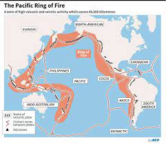 Its length is approximately 40,000 kilometers (24,900 miles). Volcanos Earthquakes Is The Ring Of Fire Alight
