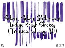 Silver Silver Glitter And Indigo Brush Strokes 90 Clip Art Etsy Clip Art Brush Stroke Art Brush Strokes