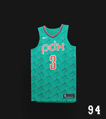 Burry writes that the uniform colour and pattern, detail colors and wordmark on his mock up of the blazers jerseys are accurate while colouring of wordmark and. Blazers City Jersey Concept Ripcity