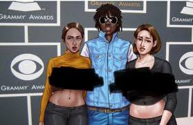 Who the fuck drew chief keef like this : rplayboicarti