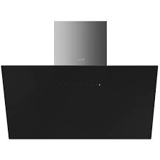 Hotte Inclinee 90cm 580m3 H 720m3 H Intensif Noir Smeg Elite Ref Kicv90bl