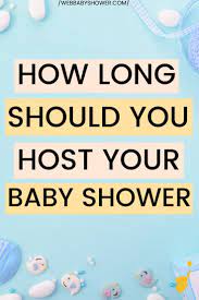 How Long Should A Baby Shower Be Typical Length For 2021 Baby Shower Virtual Baby Shower Simple Baby Shower