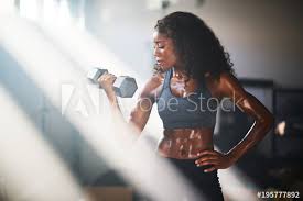 Check spelling or type a new query. Fit African American Woman Lifting Iron In Home Gym Wall Mural Wallpaper Murals Joshua Resnick