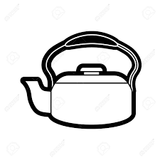 Download kitchen utensils stock vectors. Kettle Kitchen Utensil In Black And White Royalty Free Cliparts Vectors And Stock Illustration Image 92596129