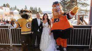 Oh i think i misspoke and said jonesy on one part when eddie o. Lake Tahoe Wedding Gets Gritty Thanks To Nhl 6abc Philadelphia