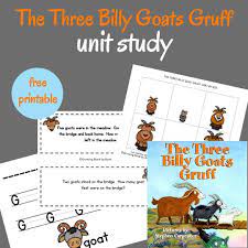 There's also a true and false sheet that you can use to test your kids' knowledge. The Three Billy Goats Gruff Activities