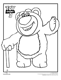 Then introduce him to toy story color sheets. Toy Story 3 Coloring Pages Lots O Huggin Bear Toy Story Coloring Page Cartoon Toy Story Coloring Pages Bear Coloring Pages Disney Coloring Pages