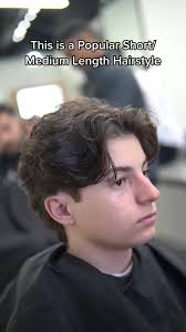 Popular Short/Medium Length Hairstyle with Textured Middle Part Flow