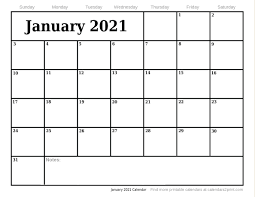 You can now get your printable calendars for 2021, 2022, 2023 as well as planners, schedules, reminders and more. January 2021 Printable Calendar