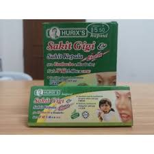 Bila makan keras2 je merana la kemudia p farmasi dorg cadangkan ubat gigi hurix ni. Hurix S Ubat Sakit Gigiå¥½åŠ›ç‰™ç—›èƒ¶å›Š 6 S 1blister