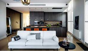 Maybe you would like to learn more about one of these? Desain Interior Ruang Keluarga Menyatu Dengan Dapur Rancangan Desain Rumah Minimalis