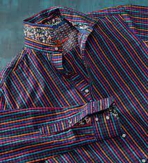 Robert Graham Calvert Fancy Stripe Long Sleeve Sport Shirt