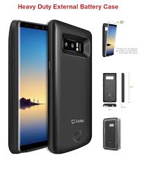 Galaxy Note 8 For External Battery Power 6500mah Rechargeable Case External Battery Galaxy Note 8 Portable Battery Bank