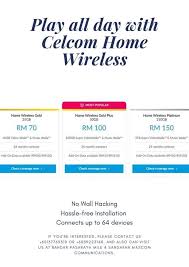 Speedtest celcom home wireless broadband vs unifi rm139 30mps nurulhayati.com. Mobi Nation Play All Day With Celcom Home Wireless No Facebook