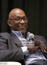 NBA hall of famer Clyde Drexler, NBA Deputy Commissioner and Chief... News  Photo