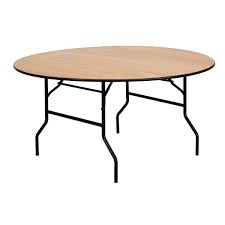 Find the biggest selection of tables from at the lowest prices. Table Pliante Ronde Bois 10 Personnes Imexia Location De Mobilier De Reception