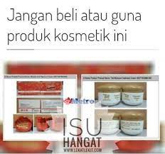 These products contain natural extracts and give you a clearer and brighter skin without causing any harm to it. Kkm Sahkan Produk Tati Skincare Moleek Skincare Mengandungi Racun Berjadual Lekat Lekit Story