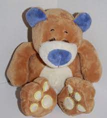 Nuby Tickle Toes Giggling Blue Plush Bear Stuffed Soft Toy Lovey Baby Boy Girl Bear Plush Teddy Bear Picnic Toys