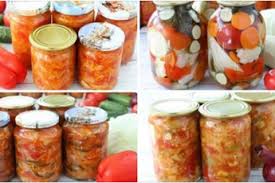 салат из капусты и перца на зиму без стерилизации Screenshot 17 Canning Recipes Food Recipes