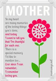 Cute Mothers Day Poems 2016 Mother Day Message Mothers Day Poems Happy Mothers Day Messages