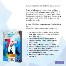 Penulis isfatu fadhilatul | ditayangkan 23 oct 2019. Kombo Cikgu Razali 7 Hari Ingat Maksud Bacaan Dalam Solat Mudah Ingat Makna Surah Dan Bangkit Rasa Dalam Solat Shopee Malaysia