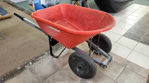 Williams launched kobalt in 1998, with the intention of competing against rival retailers sears and the home depot and their respective craftsman and husky tool brands. Mclemore Auction Company Auction Lowe S Returns And Overstock Yard Tools Tools Air Conditioners Shelving Lighting And More Item Craftsman 6 Cu Ft Poly Wheelbarrow