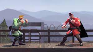The Closest We Can Get To Street Fighter In Garry S Mod Using Team Fortress 2 Models And Hats I Street Fighter Team Fortress 2 2 Models