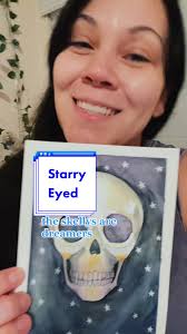 Skull with Star Eyes