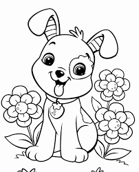 The pup in the garden puppy. Cute Puppy Coloring Pages Cute Puppy Coloring Page Funny Dog Stock Vector Royalty Free 763074001 Puppies Make Great Pets For Kids And They Are Perfectly Adorable For Fun Coloring Time Bangkitsitepumuda