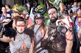 Adrian, alana and sylvie attempt to face their fears (or lack there of if you're adrian) as they attempt the 'try not to get scared challenge' with outlast ii. Creative Costuming Colorful Themed Parties At Fantasy Fest 2018 The Marker Key West Blog